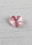 Ivy Lane Design Heart Charm, Light Rose
