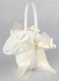 Beverly Clark Collection Grace Collection Flower Girl Basket