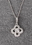 Ivy Lane Design Crystal Clover Necklace Pendant