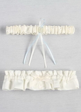 Ivy Lane Design Personalized Garter Set, Ivory only
