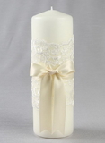 Ivy Lane Design Chantilly Lace Unity Candle