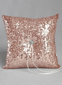 Ivy Lane Design Elsa Shiny Sequin Ring Pillow