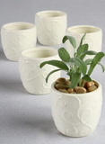Ivy Lane Design Flourished Flower Pots - 5 pk