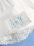 Ivy Lane Design Single Initials with Heart Dress Label