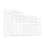 Officeship Clear and Sealable Card Holder, Flexible, Slot & Chain Holes, 50Pcs