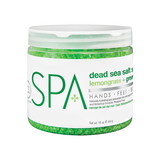 BCL SPA Dead Sea Salt Soak Lemongrass + Green Tea 16 oz