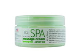 BCL SPA Massage Cream Lemongrass + Green Tea 3 oz