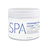 BCL SPA Massage Cream Lavender + Mint 16 oz