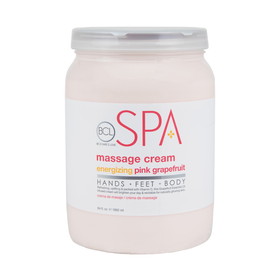 BCL SPA Massage Cream Pink Grapefruit 64 oz