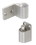 CRL 0P121NHA Satin Aluminum Finish Intermediate 3/4" Offset Pivot Price/ Each