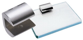 CRL Long No-Drill Shelf Clamp for 3/8" Glass