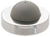 CRL 1270CXCP Brite Chrome Wall Stop with Rubber Bumper