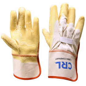 CRL Wrinkle Finish Natural Rubber Palm Gloves