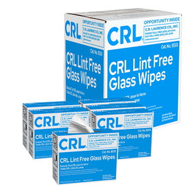 CRL 1550 Lint-Free Glass Wipes