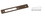 CRL 18310DU Dark Bronze Right Hand Beveled Faceplate for MS1853 Series Long Throw Deadlocks Price/ Each