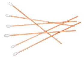 CRL 1CS Cotton Swabs with Wooden Shafts