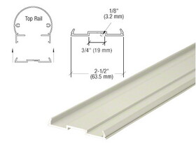 CRL 241" Top Rail Infill for Pickets