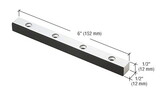 CRL 1NT308A Aluminum Header Mounted Double Door Stop