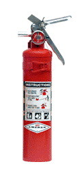 CRL 2025AV 2.5 Lb. Dry Pressurized Fire Extinguisher