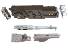 CRL Jackson&#174; Medium Duty Hold Open Overhead Concealed Closer with "S" Side-Load Hardware Package