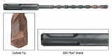 CRL 25020 3/16" x 6-3/8" Thundertwist™ SDS Plus® Shank Masonry Drill Bits