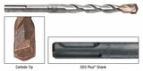 CRL 25300 1/2" x 6" Thundertwist™ SDS Plus® Plus Uni-Shank Drill