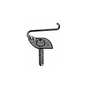 CRL 2744 GM Cars and General Purpose T-Bolt Molding Clip