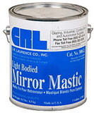CRL 3002GL Light-Bodied Mirror Mastic - 2 Gallons