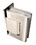 CRL 31M8211SN Brushed Satin Nickel Vernon Offset Back Plate Wall-to-Glass Hinge - No Hold Open, Price/Each