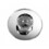 CRL 3401707 Clear Acrylic 2" Stick-On Ball Mirror Knob Price/ Each