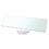 CRL 38TGR1036 10" x 36" Rectangle 3/8" Clear Tempered Glass Shelf - 2/Pk, Price/Case