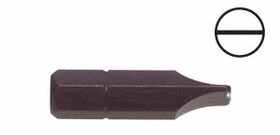 CRL 1/4" Hex Slotted Insert Bit for No. Screw