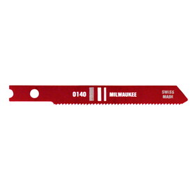 Milwaukee 48420140 Milwaukee&#174; 2-3/4&#034; Long 21 Teeth Per Inch Jig Saw Blade