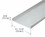 CRL 487X50511 487 Clear Anodized OfficeFront&#153; Floor Track - 24'-2"