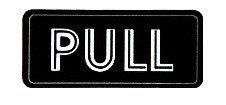 CRL "PULL" Decal