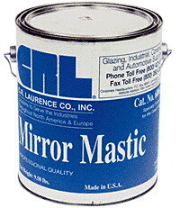 CRL 600GL Heavy-Bodied Mirror Mastic - Gallon Can