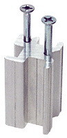 CRL 6406002 Counter Post Mounting Base for Sculptured Style Posts