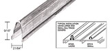 CRL 6702A8 8' Stainless Steel Large Patio Door Sill Cover