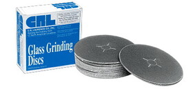 CRL 6X78120CB 6&#034; x 7/8&#034; 120X Grit Polyester Back Sanding Disc