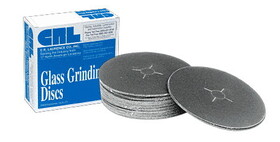 CRL 7X78120CB 7&#034; x 7/8&#034; 120X Grit Polyester Back Sanding Disc
