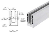 CRL 8B10F 8B Series Mill Aluminum 120