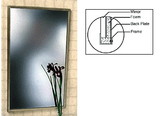 CRL Stainless Steel x Deluxe Theft-Proof Framed Mirror
