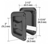 CRL A187 Black Sliding Screen Door Latch and Pull With 3