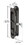 CRL A202 Black Sliding Screen Door Latch and Pull with 5-11/16" Screw Holes, Price/Package