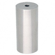 CRL ACSB24BS 316 Brushed Stainless Clad Aluminum 2" Diameter by 4" Long Standoff Base