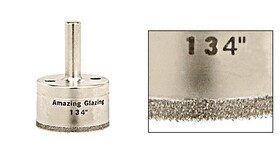 CRL AG134 1-3/4&#034; AG Series Plated Diamond Drill