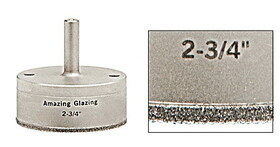 CRL AG234 2-3/4&#034; AG Series Plated Diamond Drill