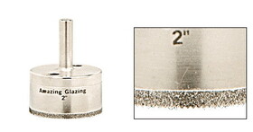 CRL AG2 2&#034; Amazing Glazing Plated Diamond Drill