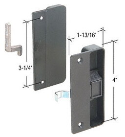 CRL AG304 Sliding Screen Door Latch and Pull with 3-1/4" Screw Holes