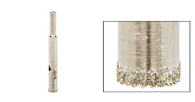 CRL AG38 3/8&#034; Amazing Glazing Plated Diamond Drill